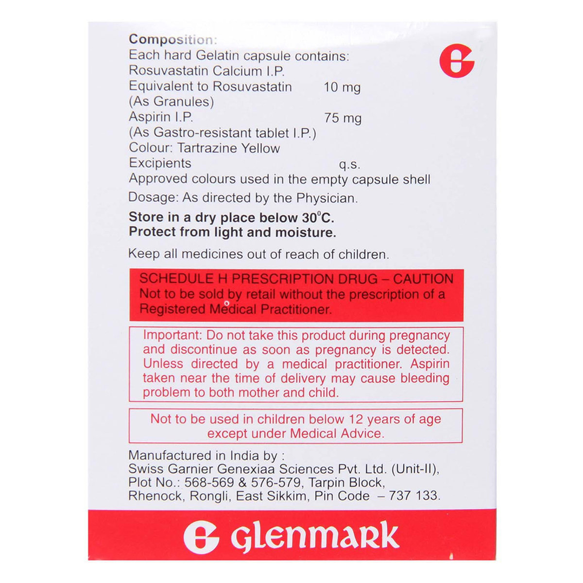 Razel A 75 Capsule 10's, Pack of 10 Razel A 75 Capsule 10's, Pack of 10