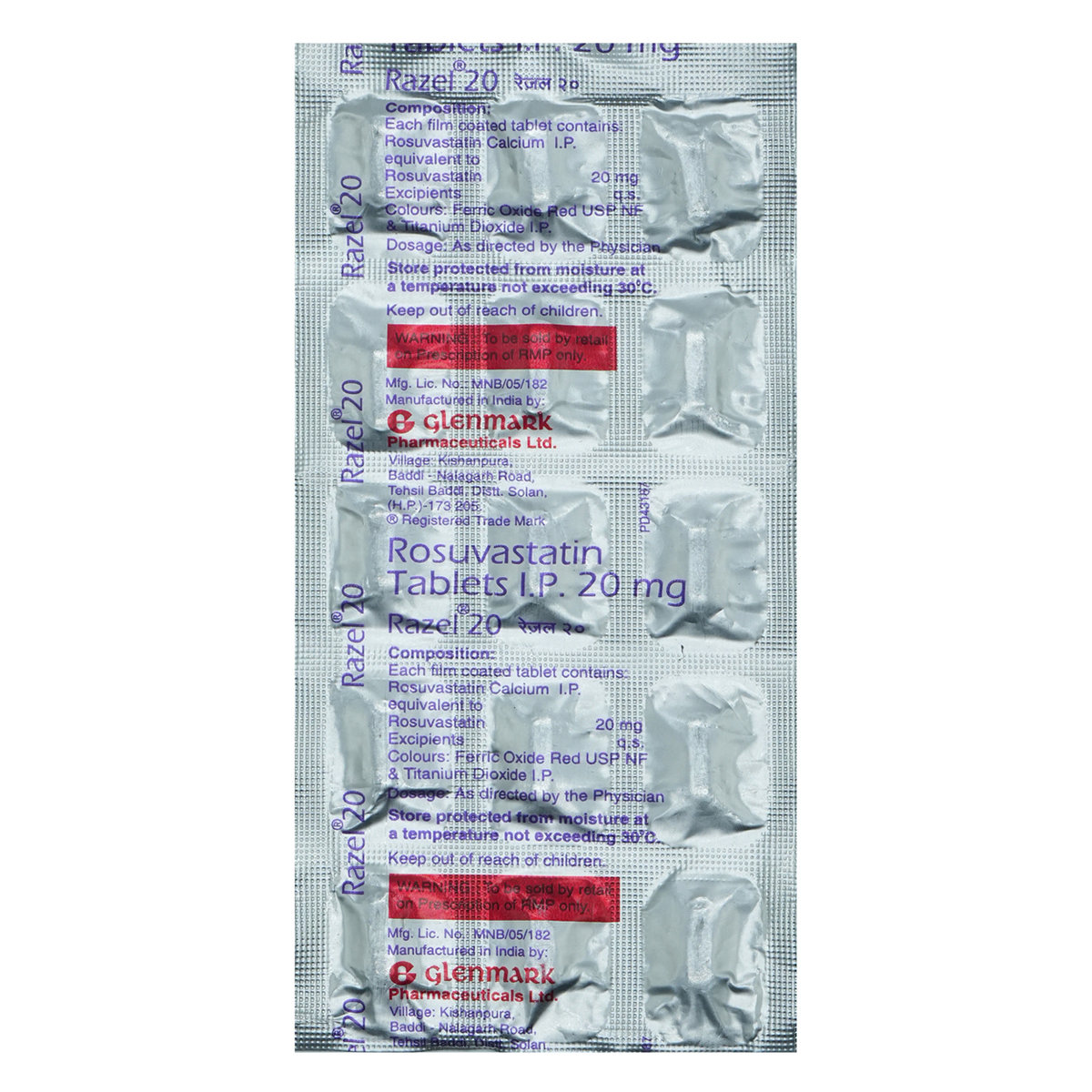 Razel 20 Tablet 15's, Pack of 15 TABLETS Razel 20 Tablet 15's, Pack of 15 TABLETS