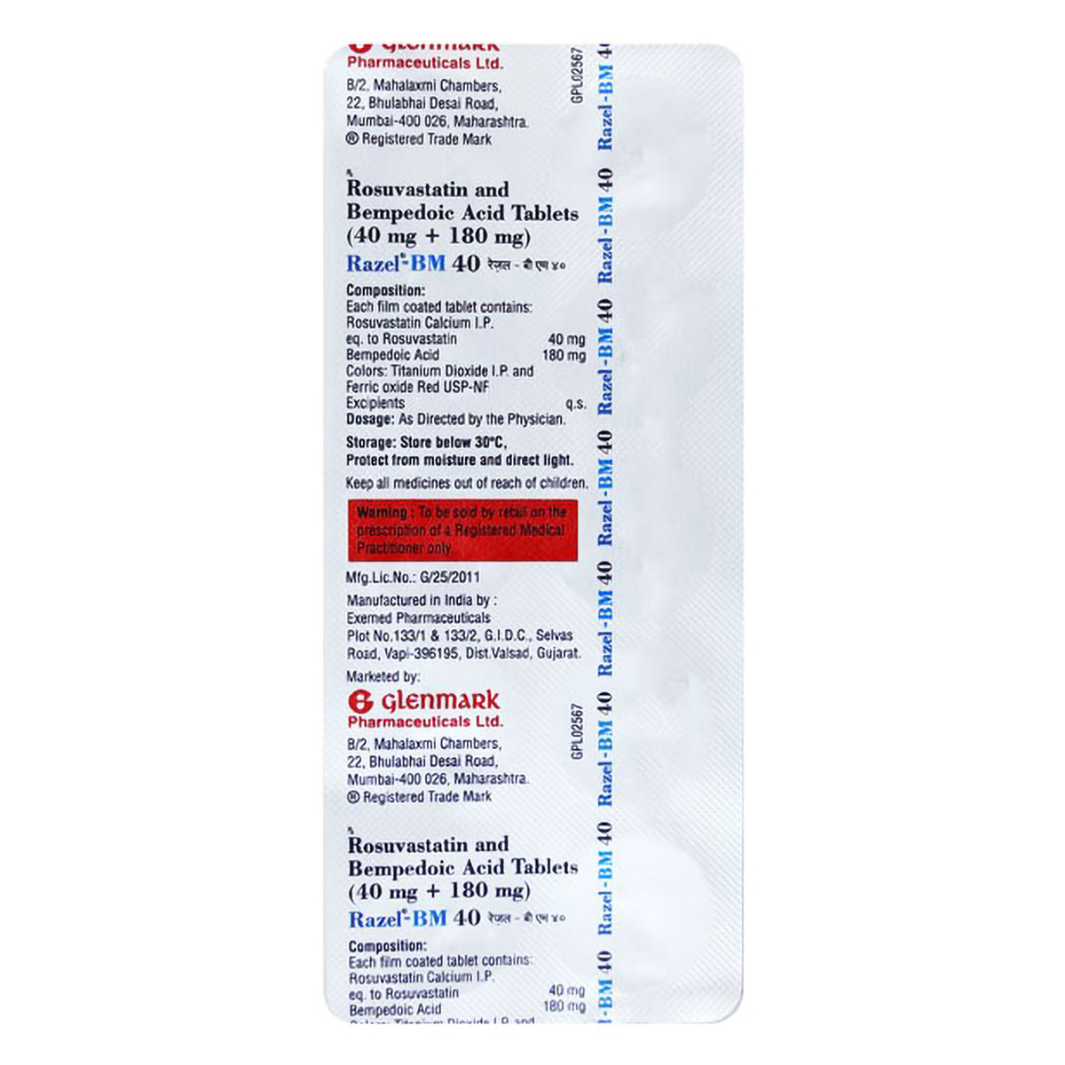 Razel-Bm 40 Tablet 10's, Pack of 10 Razel-Bm 40 Tablet 10's, Pack of 10