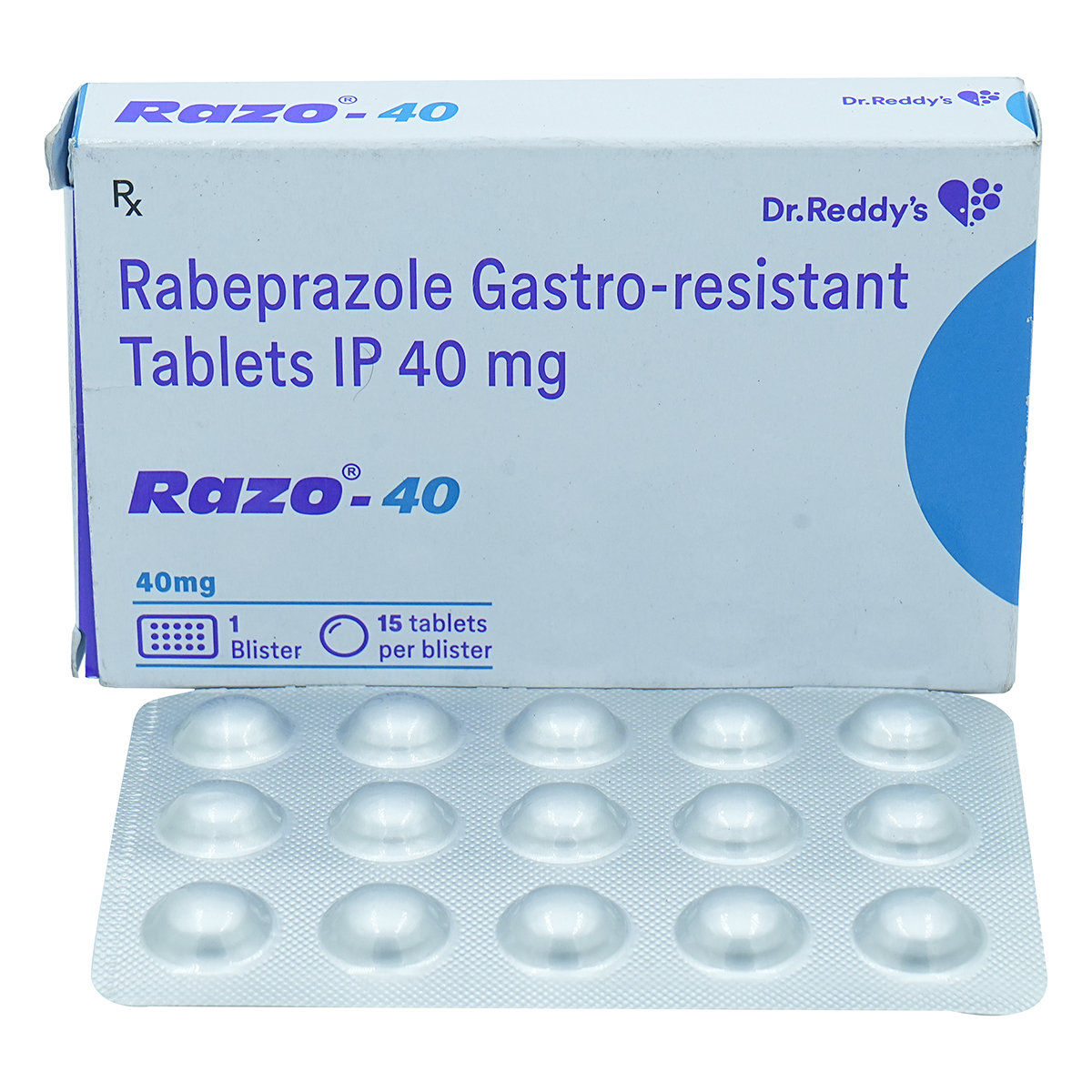 Razo-40 Tablet 15's, Pack of 15 TabletS Razo-40 Tablet 15's, Pack of 15 TabletS