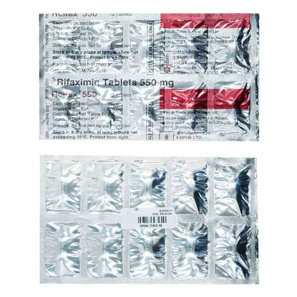 Rcifax 550 Tablet 10's