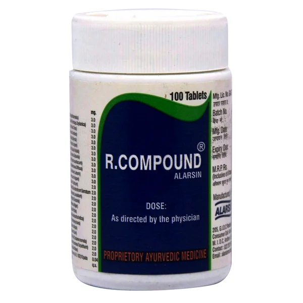 R.Compound Alarsin, 100 Tablets, Pack of 1