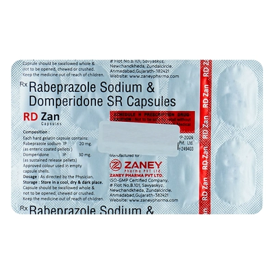 RD Zan Capsule 10's, Pack of 10 CapsuleS