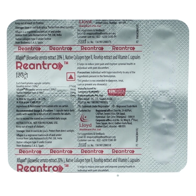 Reantro Capsule 10's, Pack of 10 CapsuleS