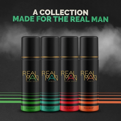 Realman Attract Deodorant, 200 ml, Pack of 1