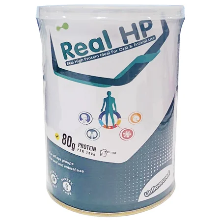 Real HP Unflavoured Powder, 200 gm Tin