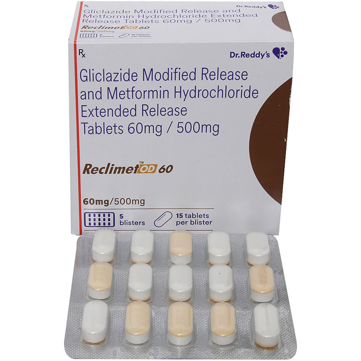 Reclimet OD 60 Tablet 15's, Pack of 15 TABLETS Reclimet OD 60 Tablet 15's, Pack of 15 TABLETS