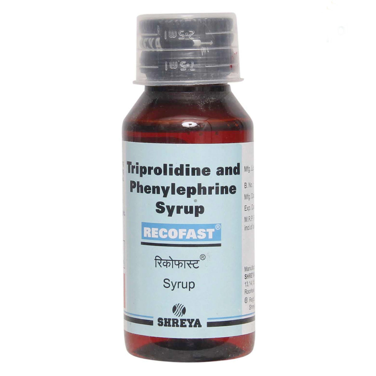 Buy Recofast Syrup 60 ml Online