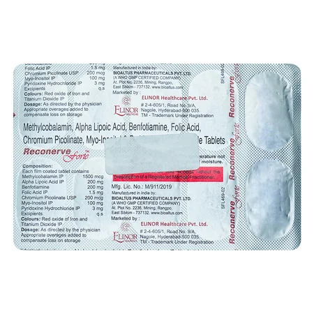Reconerve Forte Capsule 10's