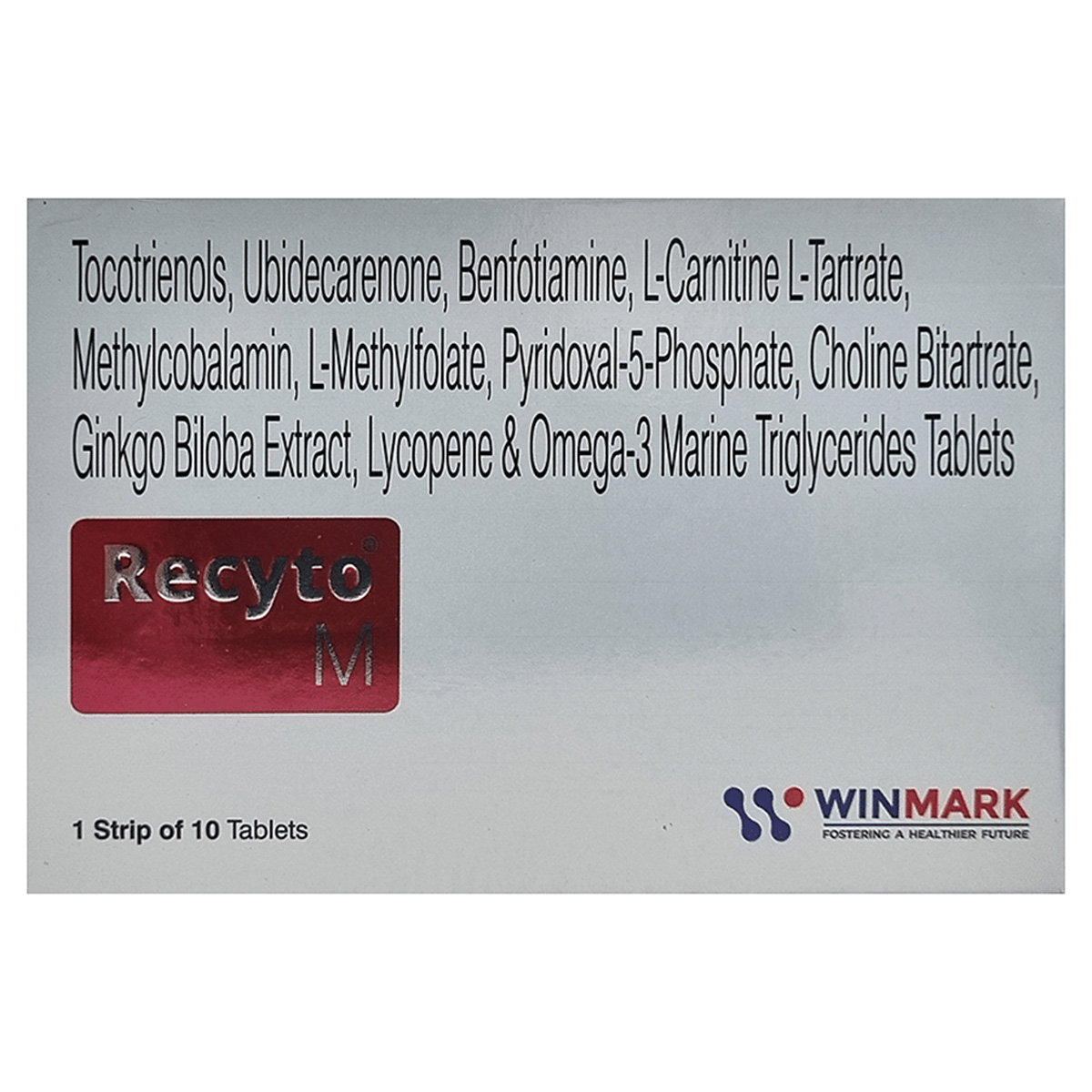 Recyto M Tablet 10's, Pack of 10 Recyto M Tablet 10's, Pack of 10