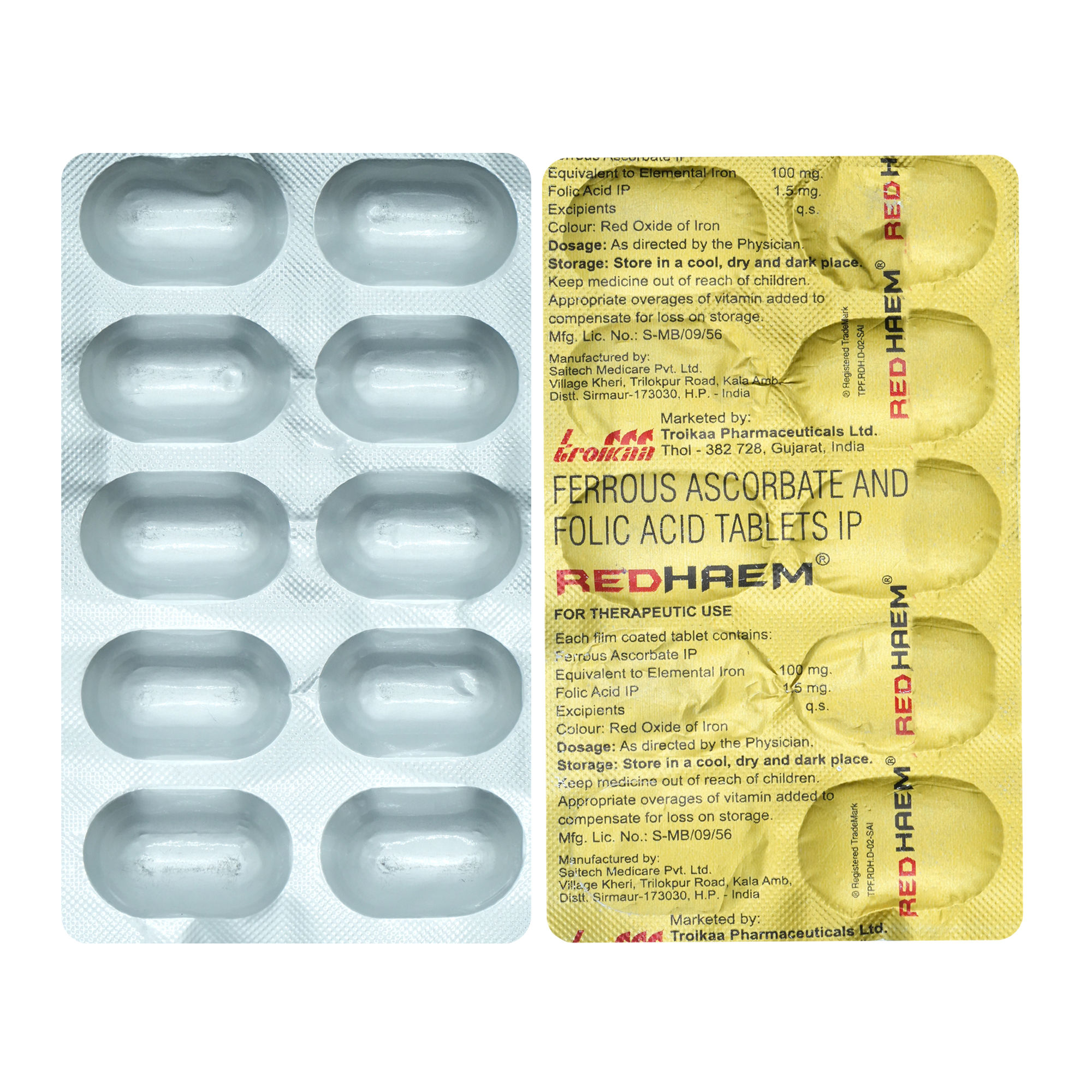 Buy Redhaem Tablet 10's Online