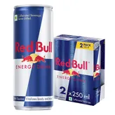 Red Bull Energy Drink, 500 ml (2x250 ml), Pack of 1