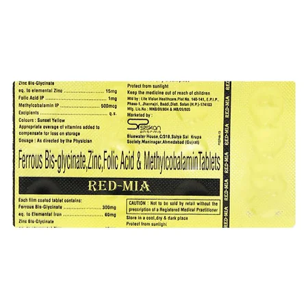 Red-Mia Tablet 10's
