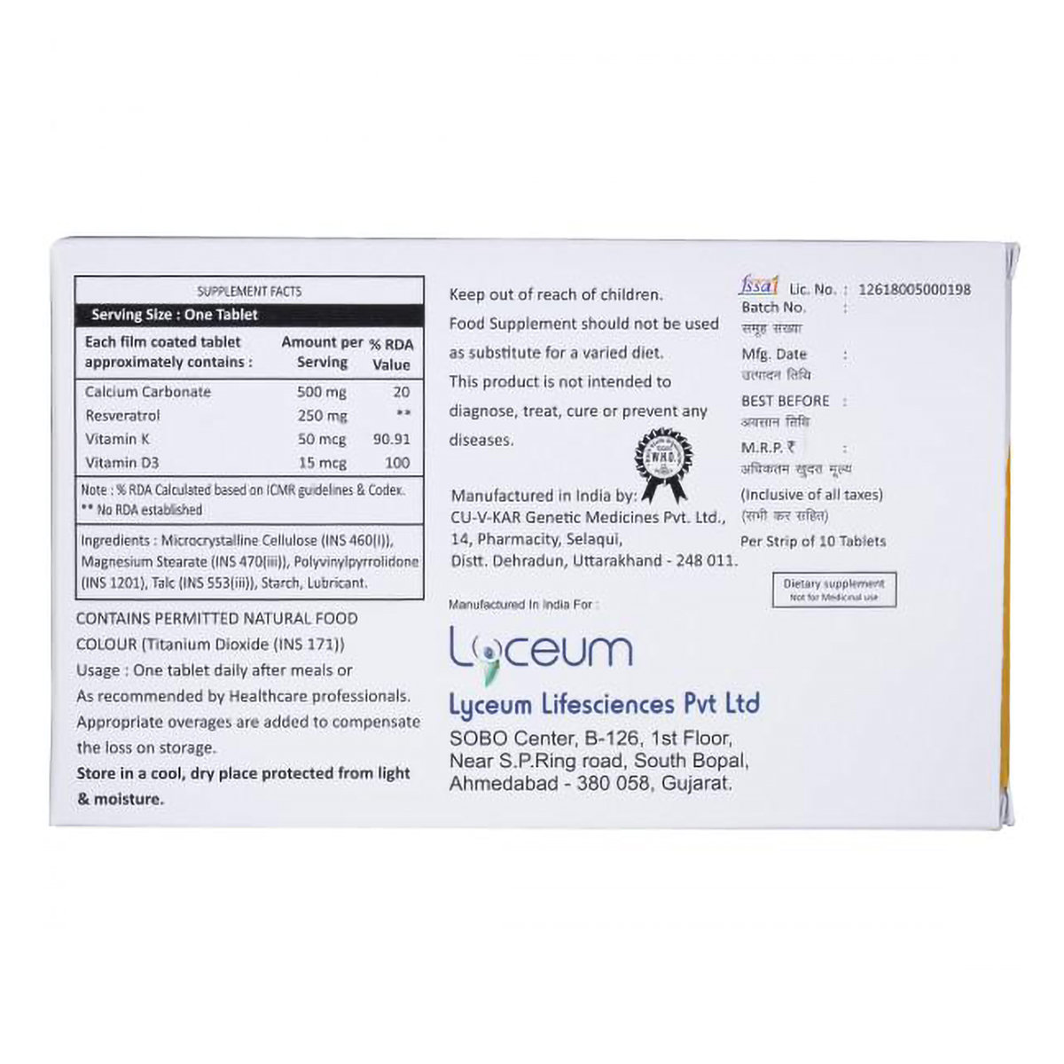 Redistep Tablet 10's, Pack of 10 Redistep Tablet 10's, Pack of 10