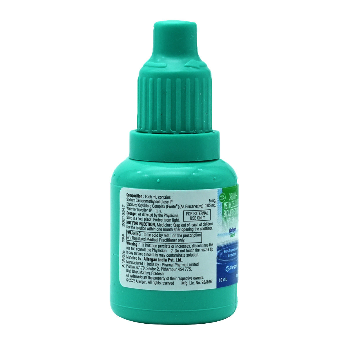 Refresh Tears Eye Drops 10 ml, Pack of 1 EYE DROPS Refresh Tears Eye Drops 10 ml, Pack of 1 EYE DROPS