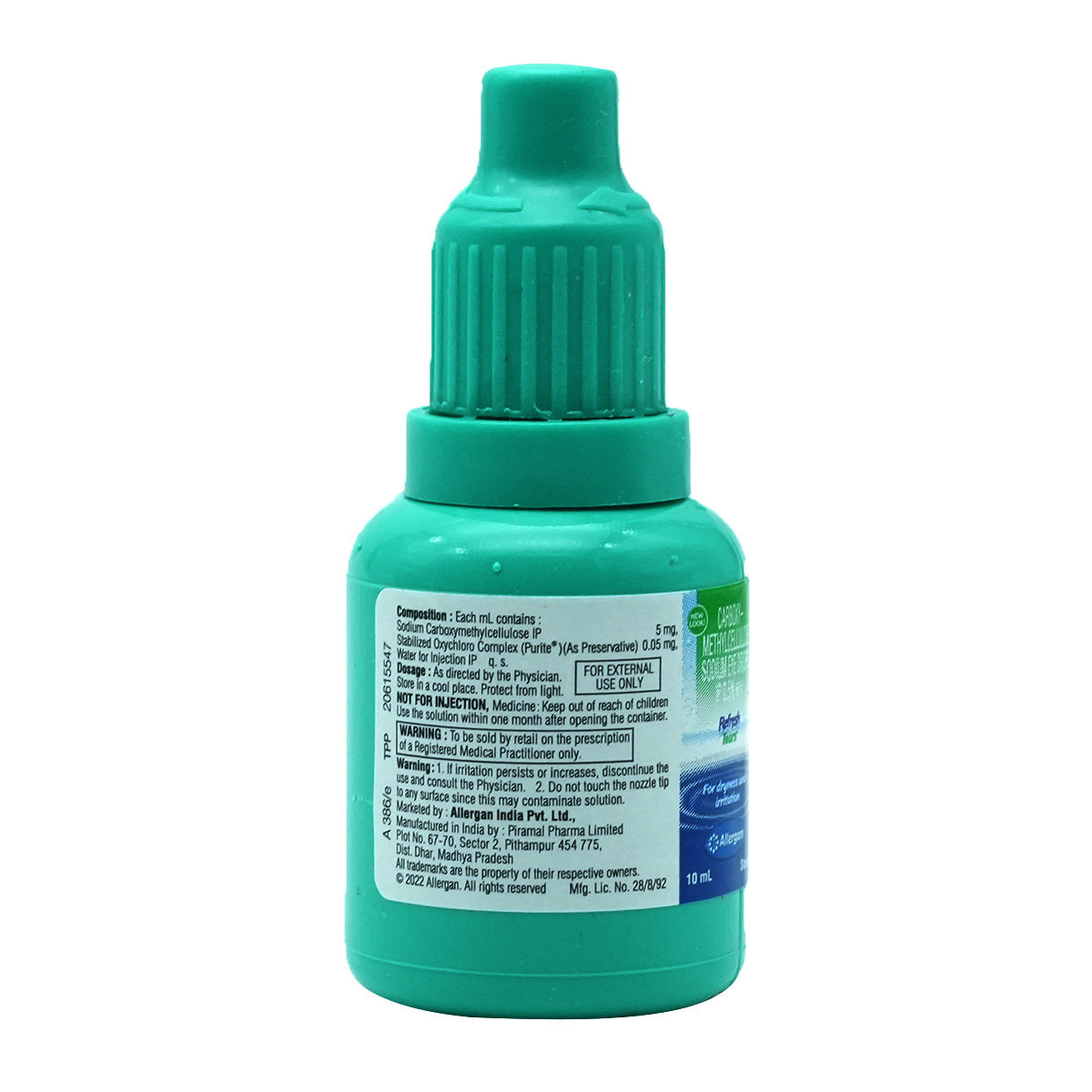 Refresh Tears Eye Drops 10 ml, Pack of 1 EYE DROPS Refresh Tears Eye Drops 10 ml, Pack of 1 EYE DROPS