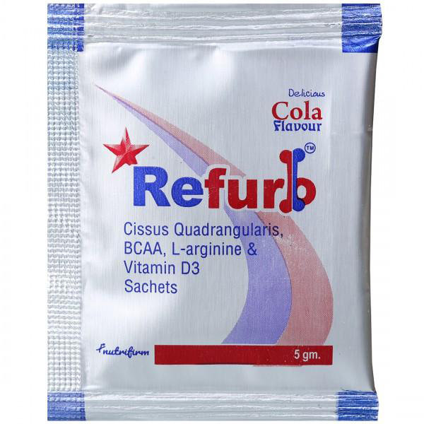 Refurb Cola Flavour Sachet 5 gm Refurb Cola Flavour Sachet 5 gm