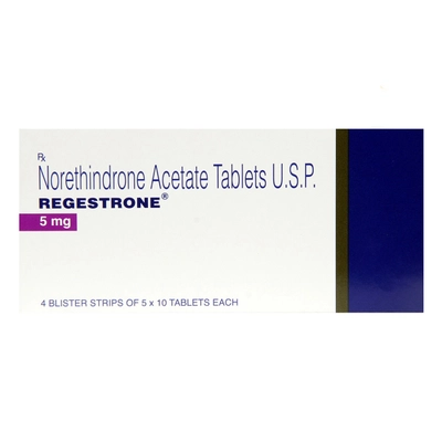 Regestrone 5 mg Tablet 10's, Pack of 10 TABLETS