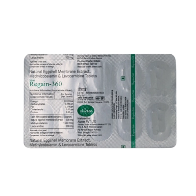 Regain-360 Tab 10'S, Pack of 10