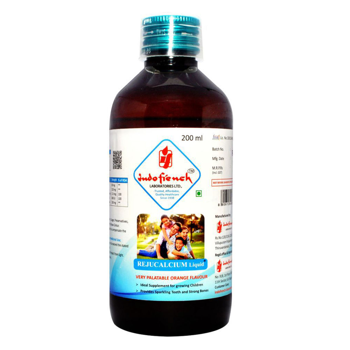 Buy Rejucalcium Liquid 200 ml Online