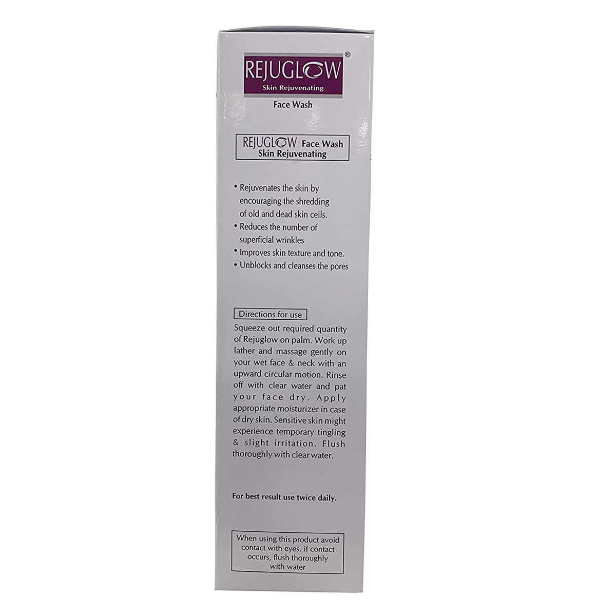 Rejuglow Face Wash 60 ml Price, Uses, Side Effects, Composition