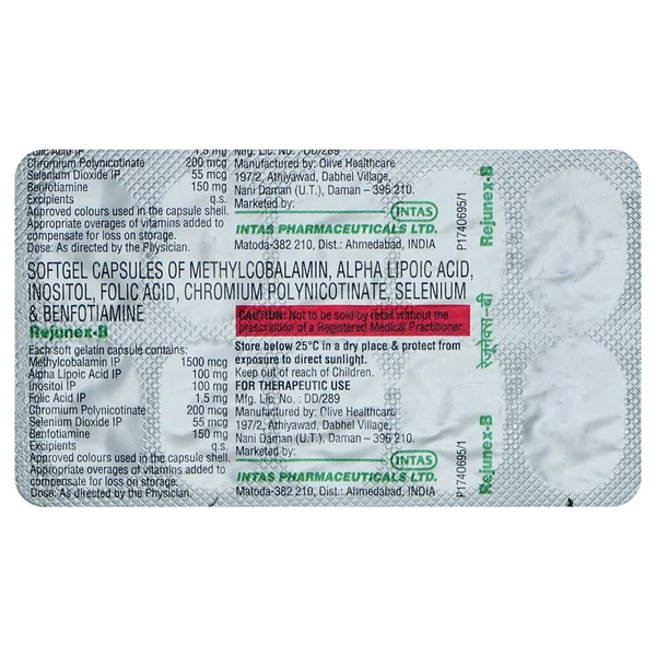 Rejunex-B Softgel Capsule 10's