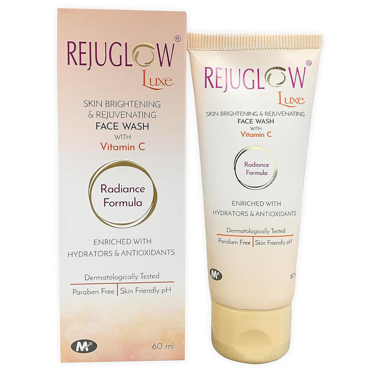 Rejuglow Luxe Vitamin C Face Wash 60 ml, Pack of 1 Rejuglow Luxe Vitamin C Face Wash 60 ml, Pack of 1