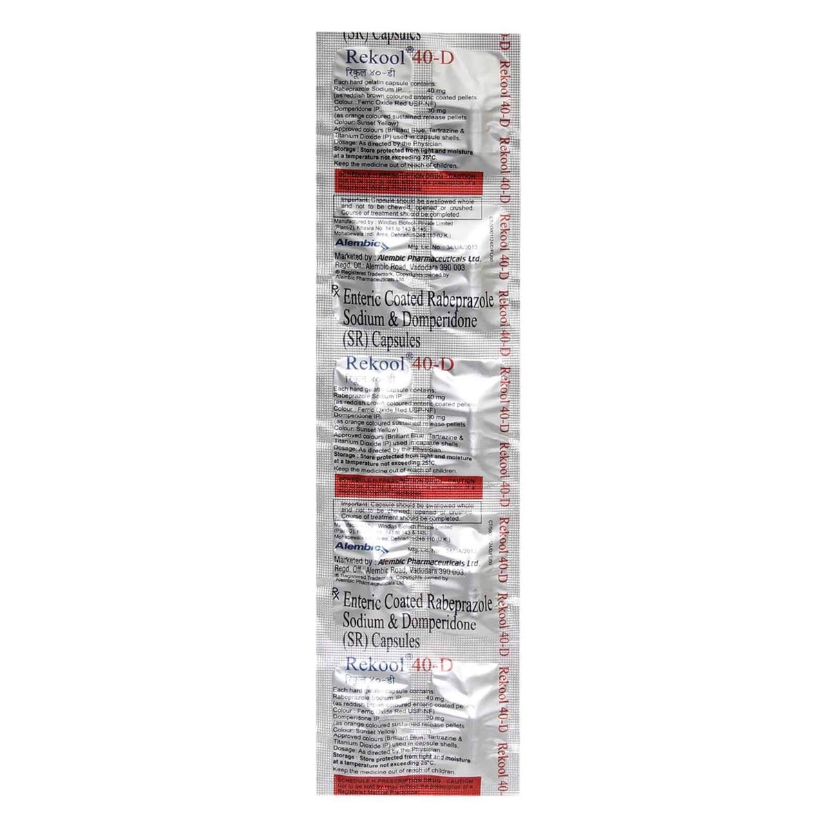 Rekool D 40 Capsule 10's, Pack of 10 Rekool D 40 Capsule 10's, Pack of 10