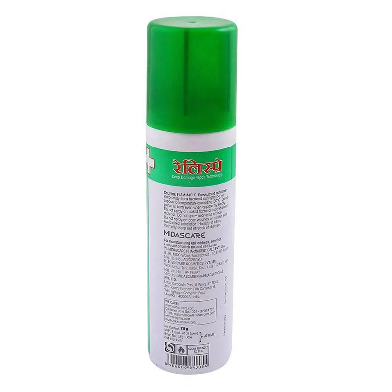 Relispray Pain Relief Spray 75G