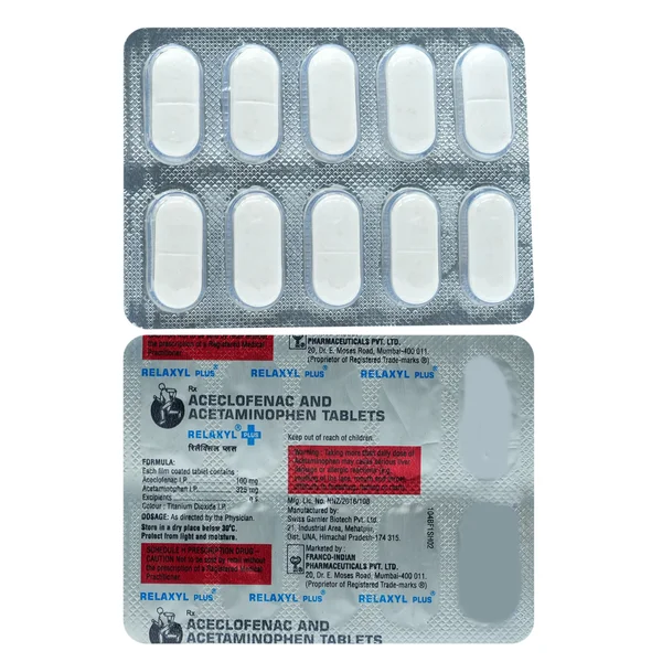 Relaxyl Plus Tablet 10's