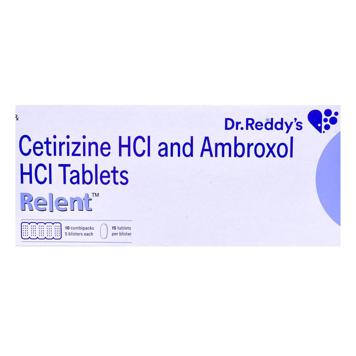 Relent Tablet 15's, Pack of 15 TABLETS Relent Tablet 15's, Pack of 15 TABLETS