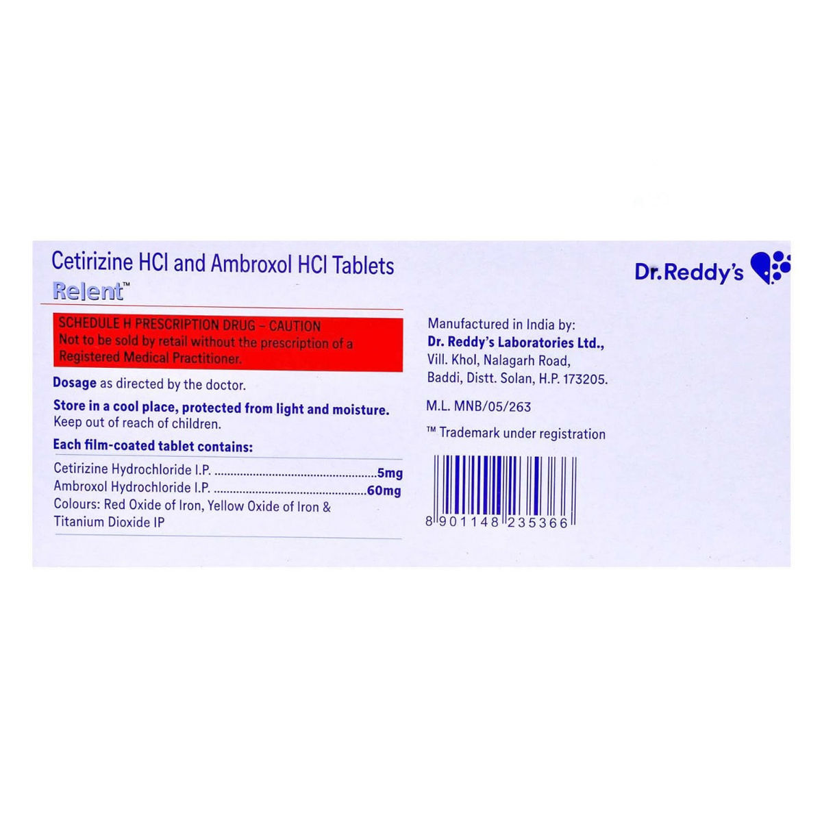 Relent Tablet 15's Price, Uses, Side Effects, Composition Apollo Pharmacy