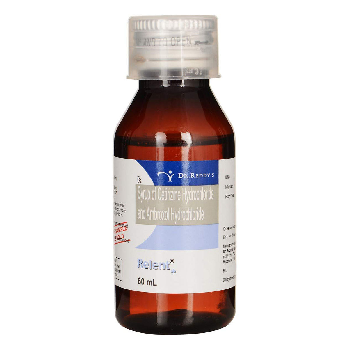 Buy Relent Plus Syrup 60 ml Online