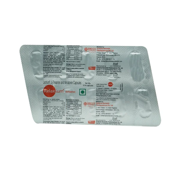 Relaxium Lactium Capsule 10's