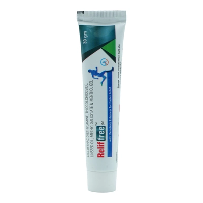 Relif Free Gel 30 gm, Pack of 1 GEL