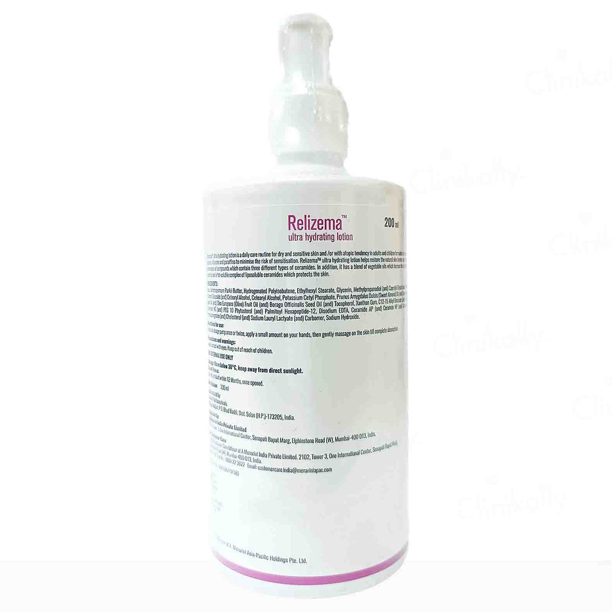 Relizema Ultra Hydrating Lotion 200 ml, Pack of 1 Relizema Ultra Hydrating Lotion 200 ml, Pack of 1