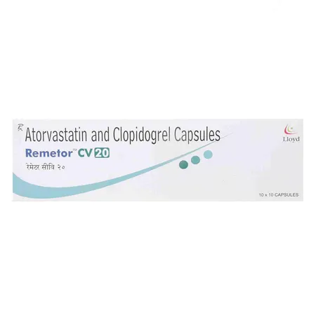 Remetor CV 20 Capsule 10's