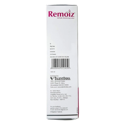 Remoiz Moisturizing Lotion 100 ml, Pack of 1