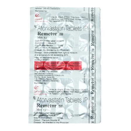 Remetor 10 Tablet 15's