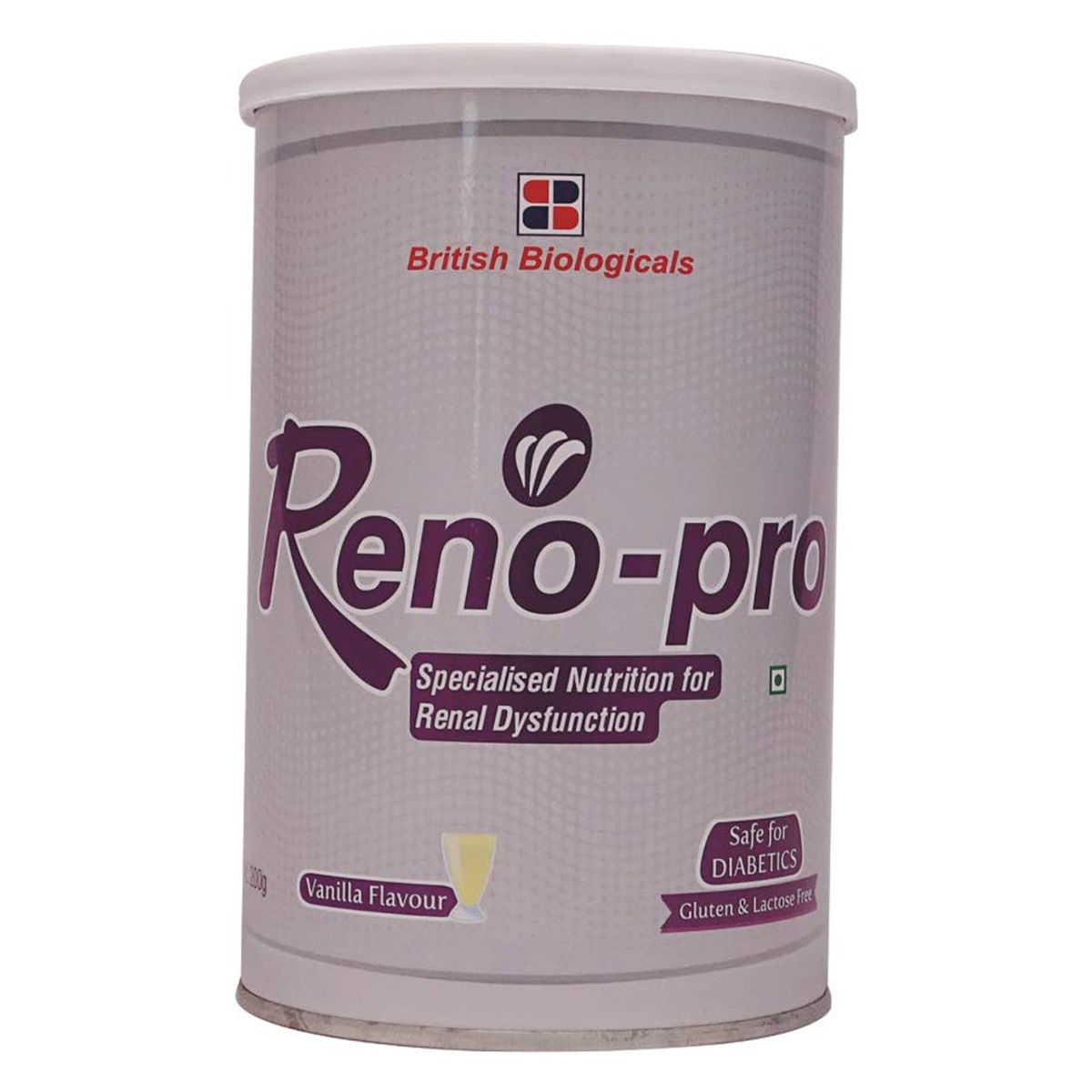 Buy Reno-Pro Vanilla Flavour Powder, 200 gm Tin Online
