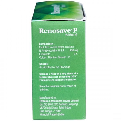 Renosave-P Tablet 10's, Pack of 10 TabletS