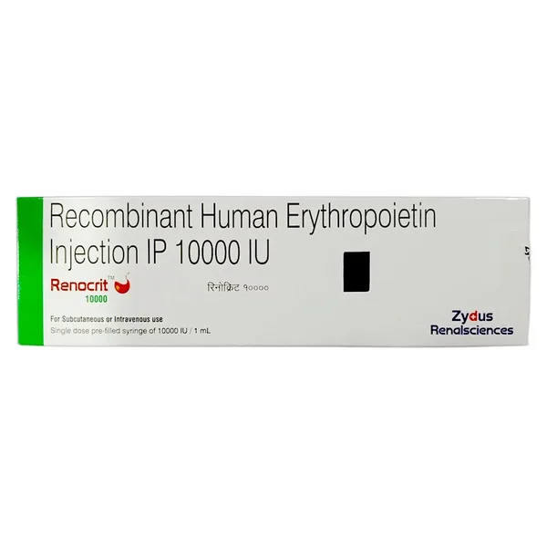 Renocrit 10000IU Injection 1 ml