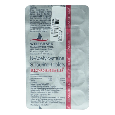 Renoshield Tablet 10's, Pack of 10 TABLETS