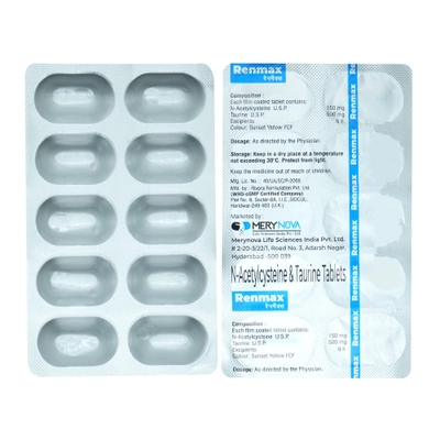 Renmax Tablet 10's, Pack of 10 TABLETS