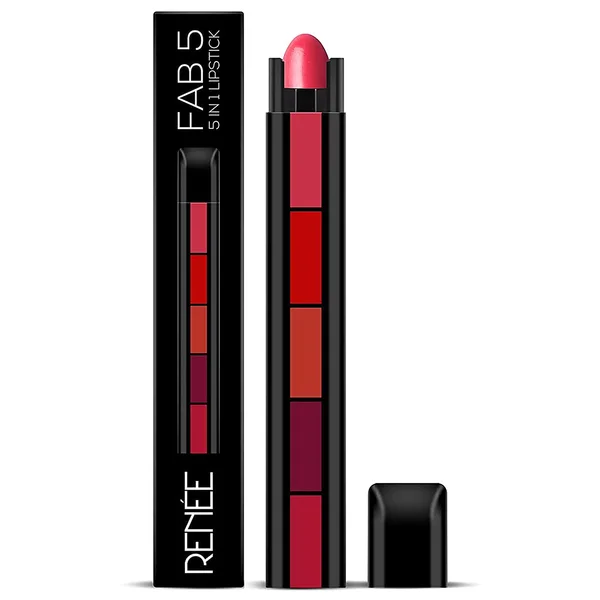 Renee Fab 5 In 1 Lipstick, 7.5 gm
