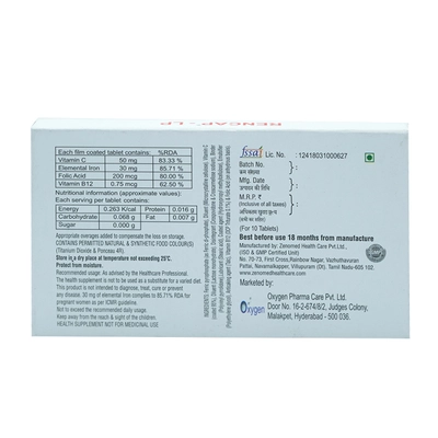 Rencap-LP Tablet 10's, Pack of 10 TabletS