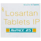 Repace 25 Tablet 10's, Pack of 10 TABLETS