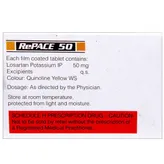 Repace 50 Tablet 10's, Pack of 10 TABLETS