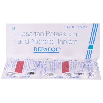 Repalol Tablet 10's, Pack of 10 TabletS