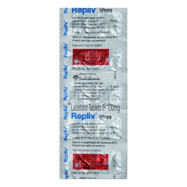 Repliv 100 mg Tablet 10's